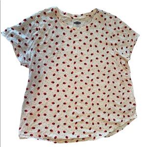 3 for $12 🛍 Old Navy Strawberry T-Shirt